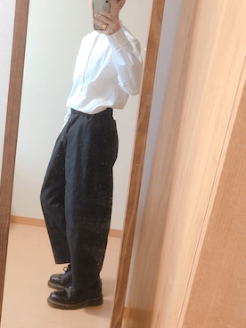 「COS（コス）のアイテム（アクセサリー）」を使った、よっしーさん（メンズ・163cm）の秋コーディネート