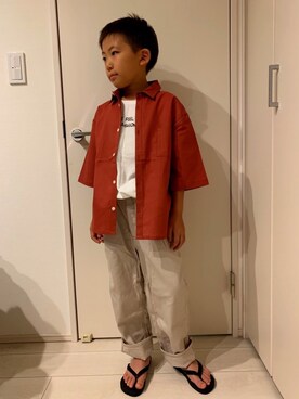 aoooooh!!さん（キッズ・124cm）の夏コーディネート