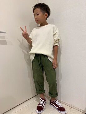 「オースク」｜aoooooh!!さん（キッズ・126cm）の秋コーディネート