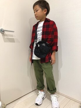 aoooooh!!さん（キッズ・126cm）の秋コーディネート