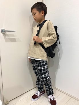 aoooooh!!さん（キッズ・126cm）の秋コーディネート