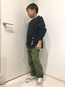 aoooooh!!さん（キッズ・126cm）の冬コーディネート