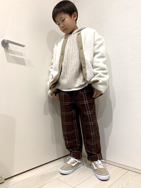 aoooooh!!さん(キッズ・126cm)の冬コーディネート
