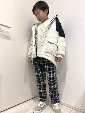 aoooooh!!さん(キッズ・126cm)の冬コーディネート