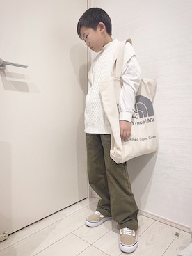 aoooooh!!さん（キッズ・129cm）の冬コーディネート