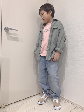 「グリーンレーベルリラクシング」｜aoooooh!!さん（キッズ・129cm）の春コーディネート