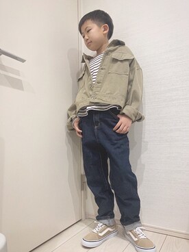 「グリーンレーベルリラクシング」｜aoooooh!!さん（キッズ・129cm）の春コーディネート