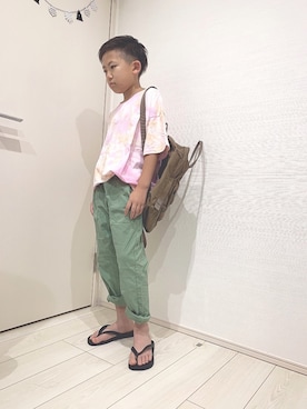 aoooooh!!さん（キッズ・129cm）の夏コーディネート