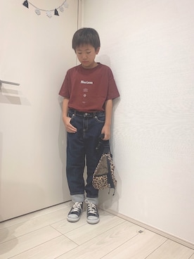 「チャオパニックティピー」｜「アイテム（その他）」を使った、aoooooh!!さん（キッズ・132cm）の夏コーディネート