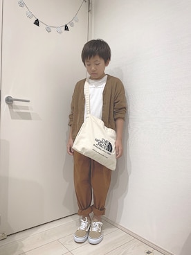 「チャオパニックティピー」｜「アイテム（その他）」を使った、aoooooh!!さん（キッズ・132cm）の秋コーディネート