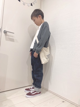 「グリーンレーベルリラクシング」｜aoooooh!!さん（キッズ・132cm）の秋コーディネート