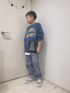 aoooooh!!さん(キッズ・132cm)の冬コーディネート