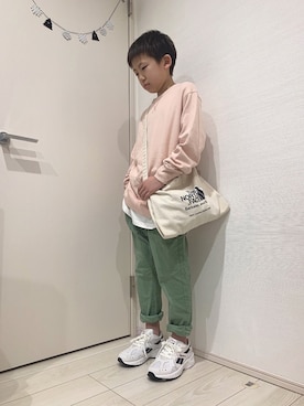 「チャオパニックティピー」｜aoooooh!!さん（キッズ・132cm）の春コーディネート