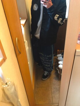 「GALFY（ガルフィー）のアイテム（ジャケット/アウター）」を使った、ゆーさん（メンズ・175cm）の春コーディネート