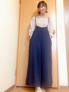 「DRESKIP（ドレスキップ）のアイテム（ワンピース/ドレス）」を使った、and0さん（レディース・160cm）の春コーディネート