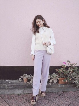 justoneさん（レディース・155cm）の春コーディネート