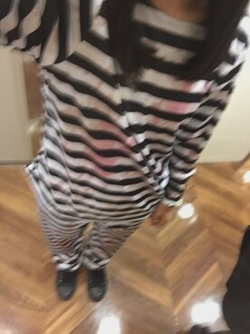 「ハロウィン」｜「アイテム（セットアップ）」を使った、なさん（レディース・161cm）の秋コーディネート