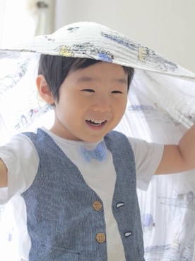 「アイテム（ママ＆ベビー）」を使った、adenandanaisさん（キッズ・95cm）の秋コーディネート