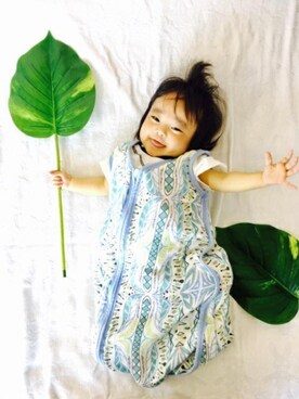 「アイテム（ママ＆ベビー）」を使った、adenandanaisさん（キッズ・60cm）の秋コーディネート