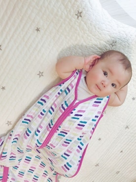 「アイテム（ママ＆ベビー）」を使った、adenandanaisさん（キッズ・65cm）の夏コーディネート