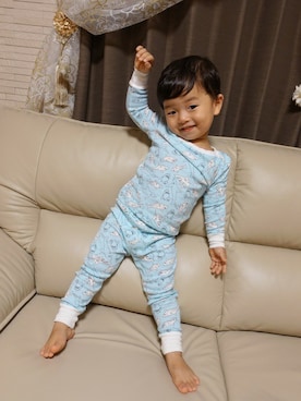 「アイテム（ルームウェア）」を使った、adenandanaisさん（キッズ・83cm）の夏コーディネート