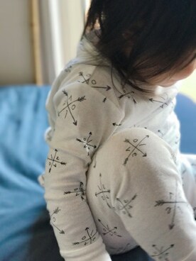 「アイテム（ルームウェア/パジャマ）」を使った、adenandanaisさん（キッズ・82cm）の秋コーディネート