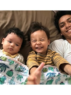 「アイテム（その他ベビー用品）」を使った、adenandanaisさん（キッズ・84cm）の夏コーディネート