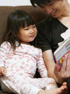 「アイテム（ルームウェア）」を使った、adenandanaisさん（キッズ・86cm）の夏コーディネート