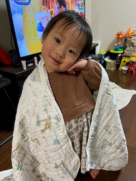 「アイテム（ママ＆ベビー）」を使った、adenandanaisさん（キッズ・83cm）の秋コーディネート