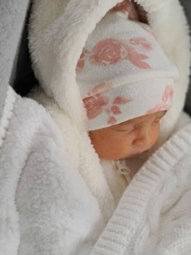 「アイテム（ママ＆ベビー）」を使った、adenandanaisさん（キッズ・60cm）の冬コーディネート