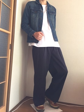 ナオキさん（メンズ・175cm）の秋コーディネート