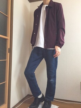 ナオキさん（メンズ・175cm）の秋コーディネート