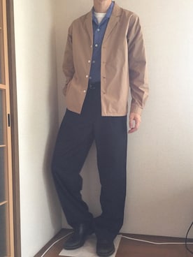 ナオキさん（メンズ・175cm）の秋コーディネート