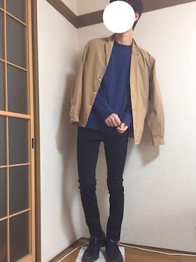 ナオキさん（メンズ・175cm）の秋コーディネート