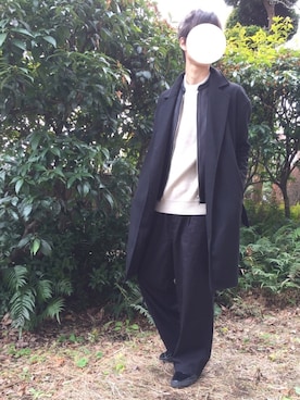 「Lui's（ルイス）のアイテム（その他アウター）」を使った、ナオキさん（メンズ・175cm）の冬コーディネート