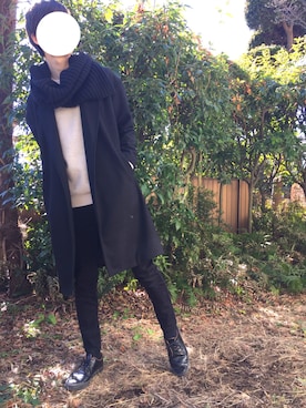 「Lui's（ルイス）のアイテム（その他アウター）」を使った、ナオキさん（メンズ・175cm）の冬コーディネート