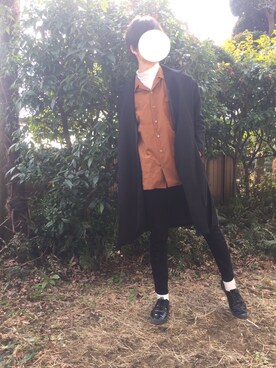 「Lui's（ルイス）のアイテム（その他アウター）」を使った、ナオキさん（メンズ・175cm）の冬コーディネート