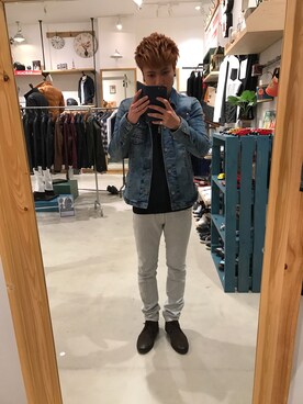 けんたさん（メンズ・175cm）の冬コーディネート