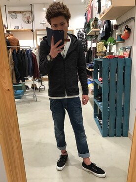 けんたさん（メンズ・175cm）の冬コーディネート