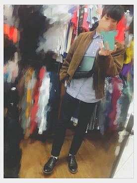 Kazumaruさん（メンズ・175cm）の春コーディネート