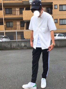 かしゅべさん（メンズ・173cm）の春コーディネート