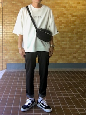 「JOURNAL STANDARD（ジャーナルスタンダード）のアイテム（アクセサリー）」を使った、かしゅべさん（メンズ・173cm）の秋コーディネート