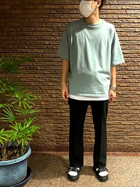 「kutir」｜「アイテム（アナログ腕時計）」を使った、かしゅべさん（メンズ・173cm）の夏コーディネート