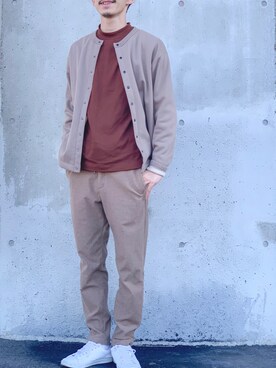 Yuji Okoshiさん（メンズ・173cm）の冬コーディネート