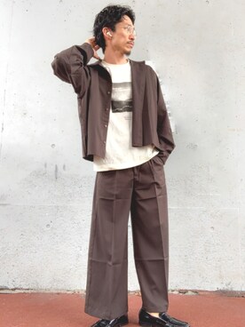 Yuji Okoshiさん(メンズ・173cm)の秋コーディネート