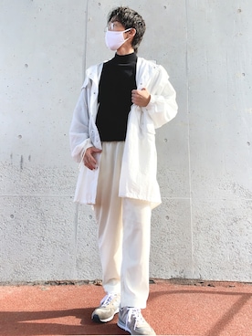 「Starting Over（スターティングオーバー）のアイテム（モッズコート）」を使った、Yuji Okoshiさん（メンズ・173cm）の秋コーディネート