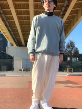 Yuji Okoshiさん（メンズ・173cm）の冬コーディネート