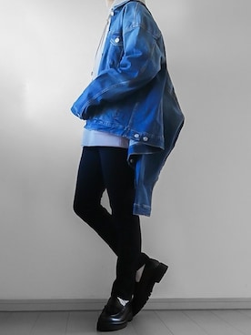 「WEGO（ウィゴー）のアイテム（ジャケット/アウター）」を使った、けいさん（メンズ・177cm）の冬コーディネート