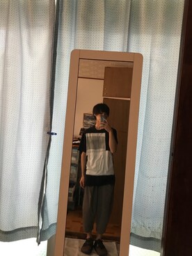 「sneeuw（スニュウ）のアイテム（パンツ）」を使った、屋さん（メンズ・163cm）の秋コーディネート