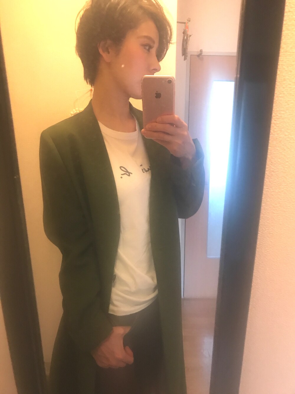 IENA（イエナ）の「VI/PE Vネックコート◇（その他アウター）」 - WEAR